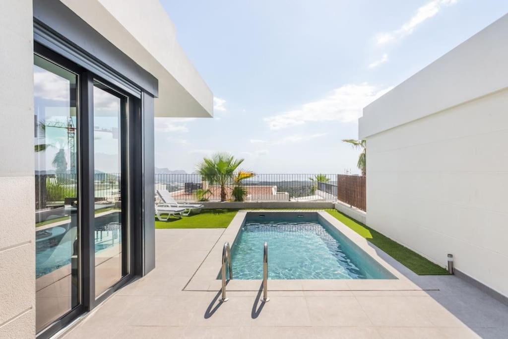 Casa Con Piscina Privada Polop Villa Dış mekan fotoğraf