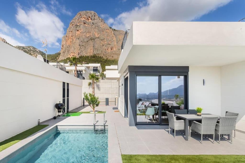 Casa Con Piscina Privada Polop Villa Dış mekan fotoğraf