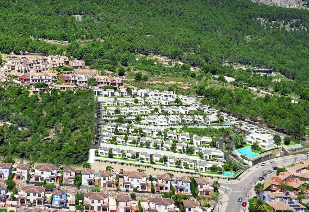 Casa Con Piscina Privada Polop Villa Dış mekan fotoğraf