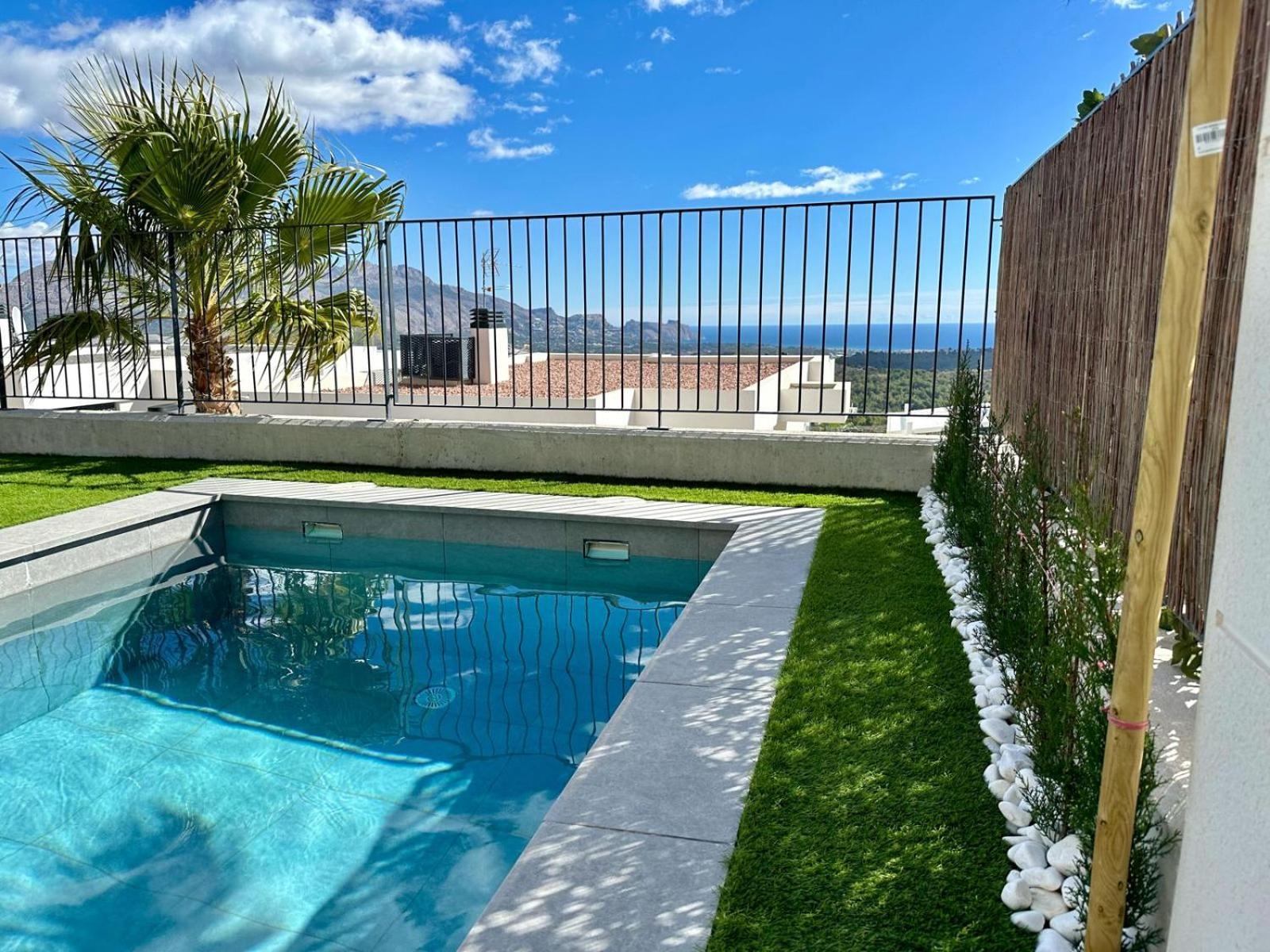 Casa Con Piscina Privada Polop Villa Dış mekan fotoğraf